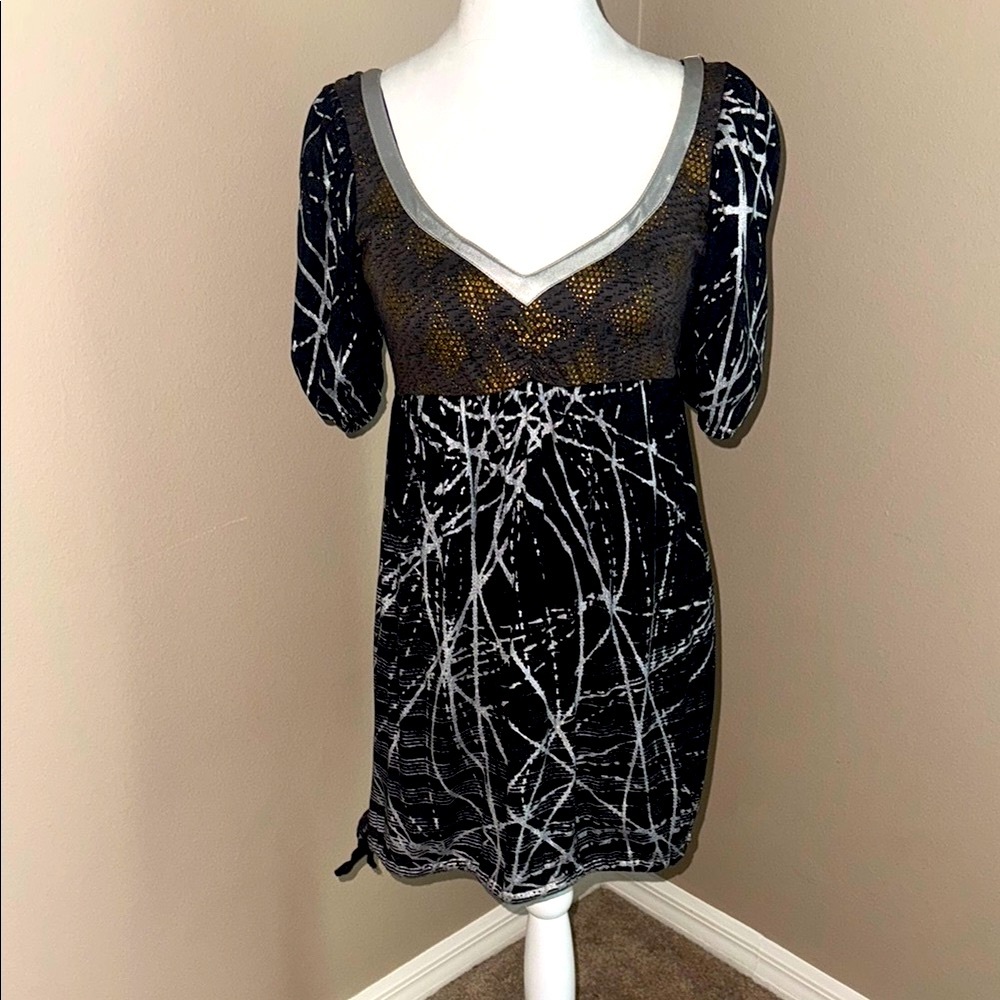 Custo Barcelona vintage Artistic Blouse or mini dress